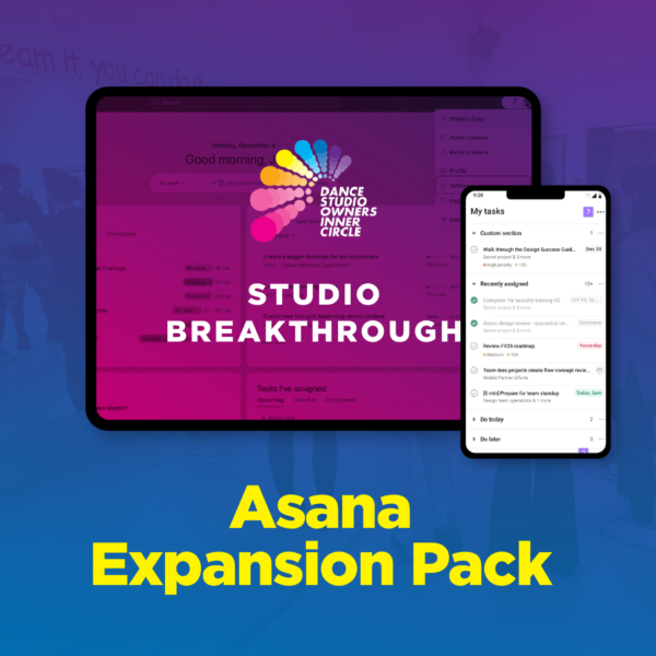 Studio Breakthrough - Asana Expansion Pack