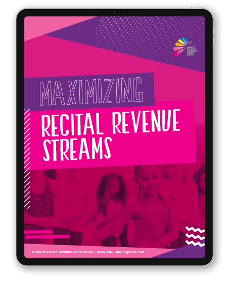DSOA Resource iPad - Maximizing Recital Revenue