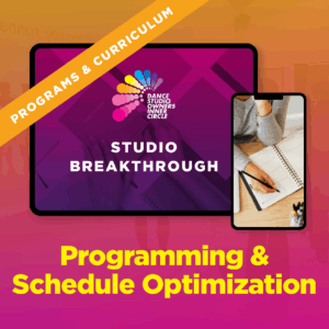 Studio Breakthrough: Programming and Schedule Optimization
