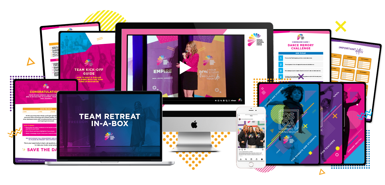 Team Retreat in a Box Landscape Mockup