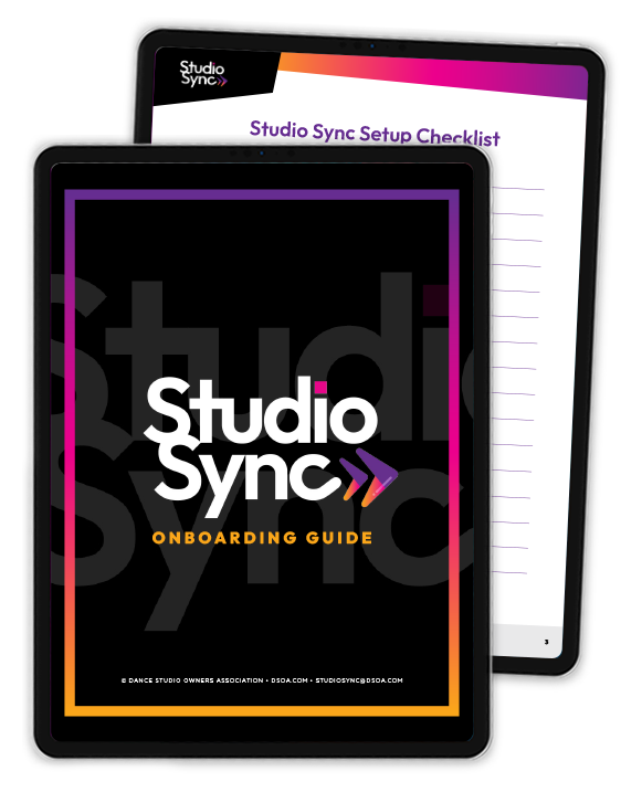 Studio Sync Onboarding Doc Mockup